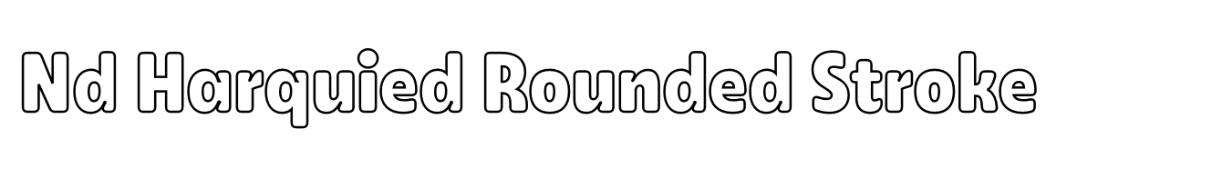 Nd Harquied Rounded Stroke